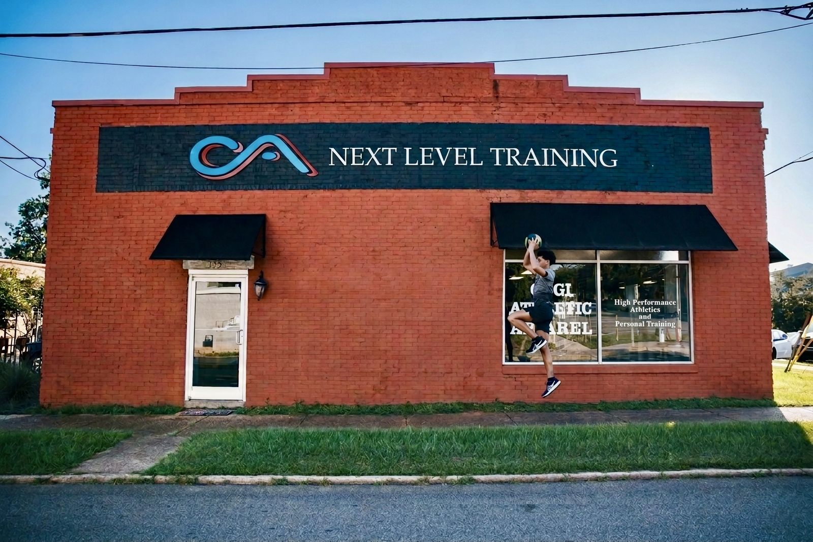 The COGI Athletic Company building in Thomasville